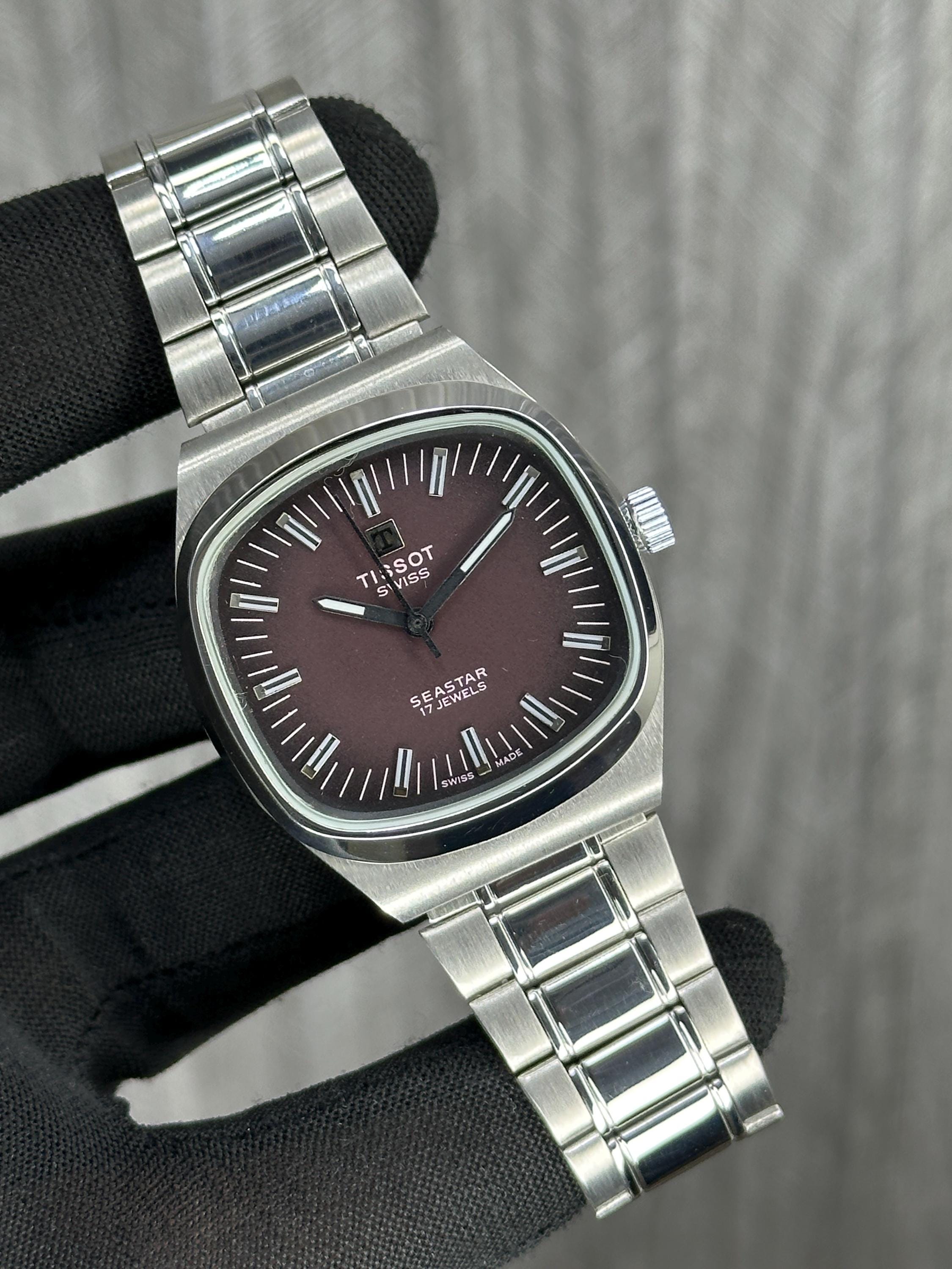 ✨美品✨TISSOT ティソ SEASTER シースター デイト ビンテージ Vintage tissot seastar - Etsy 日本
