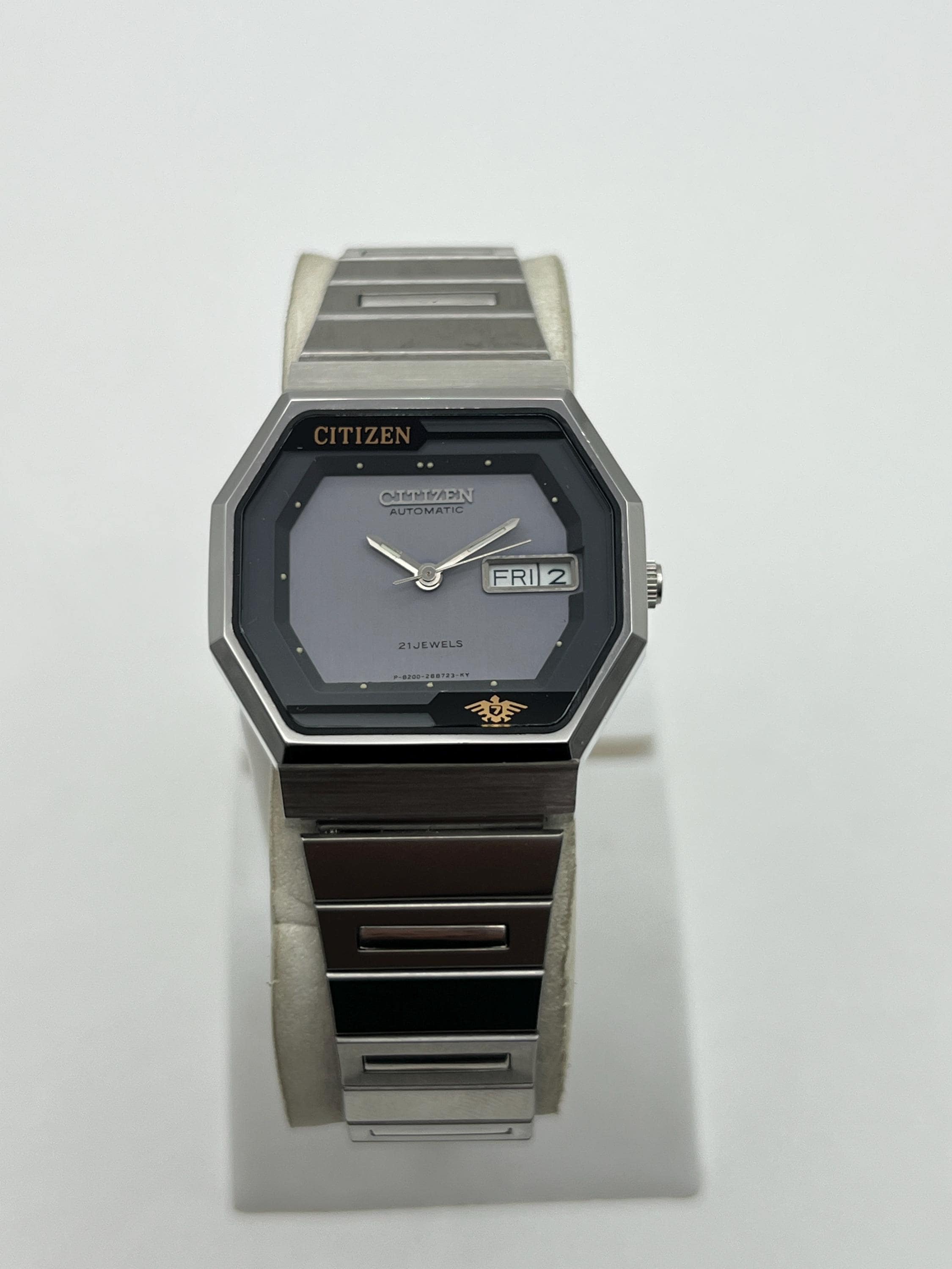 リ*ー様 【稼働品】【ヴィンテージ】CITIZEN 自動巻き時計 スクエア ブル Square Vintage Citizen Watch - Etsy