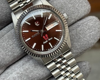 Vintage Rado Custom 111.4007.4 Gemstone Dial Lady Quartz Watch
