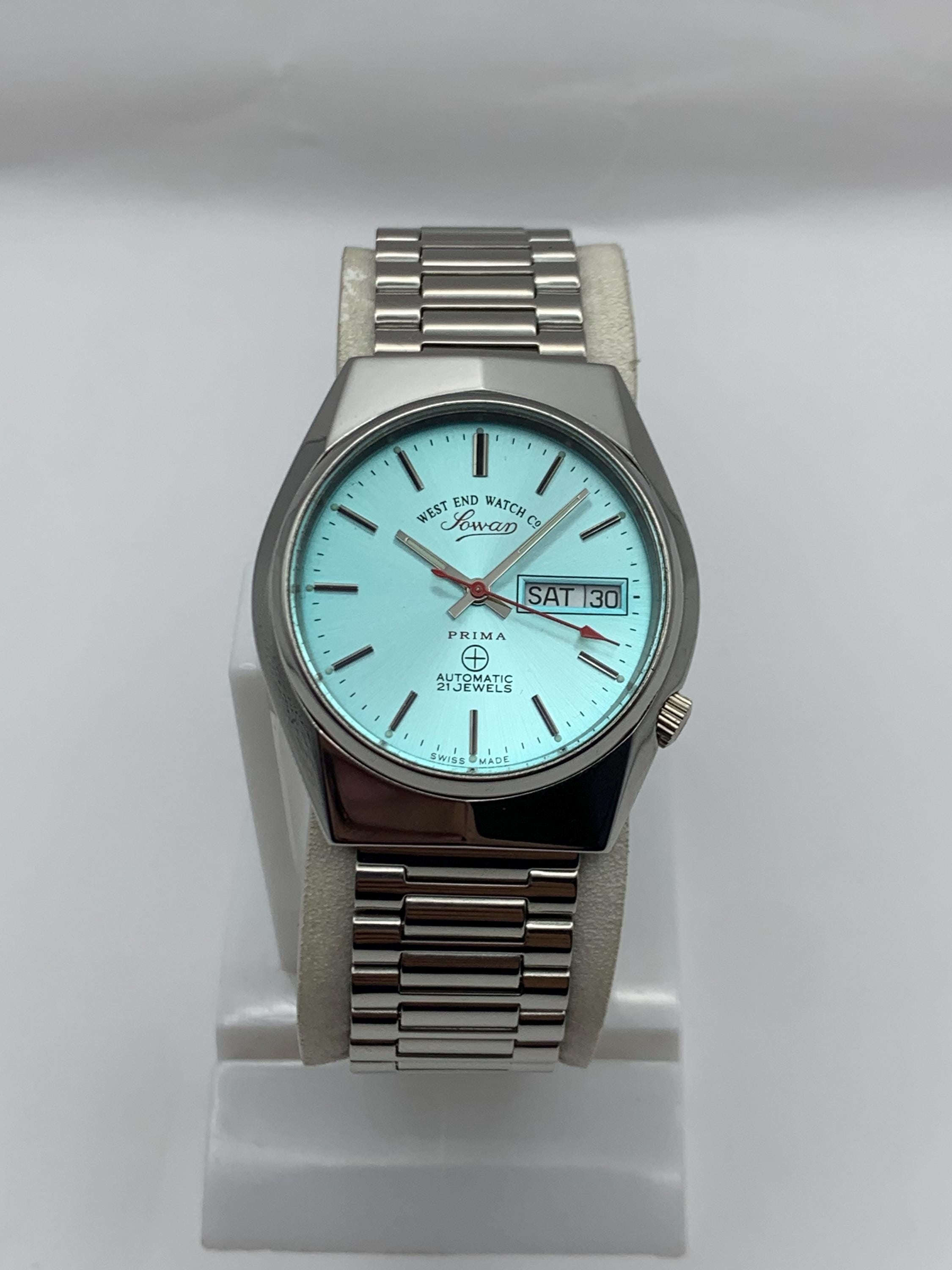 WEST END Watch CO. Prima Automatic 21 Jewels G-4457 Swiss Men's