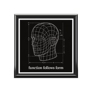 Moderne Schmuckschatulle Geometrischer Organizer für Accessoires - Stilvolle Aufbewahrung & Geschenk für Designer, Funktionales Wohndekor