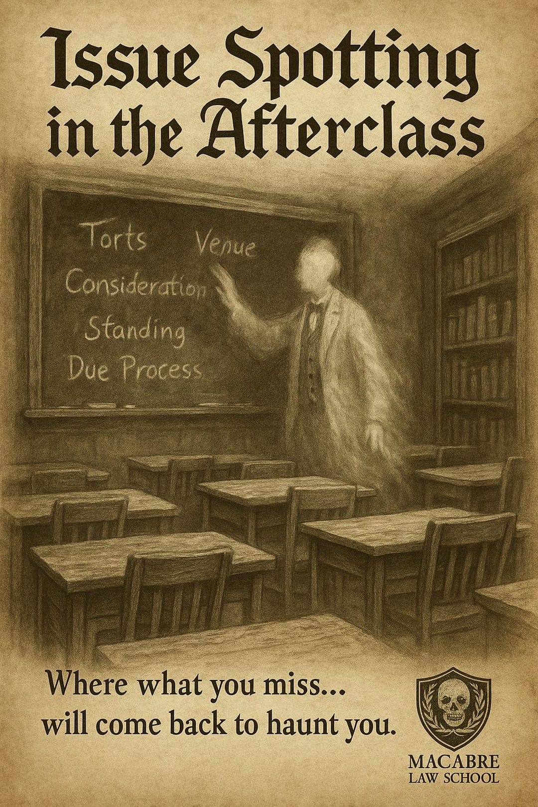 Issue Spotting in the Afterclass | 1L Law School Study Guide With 30 ...