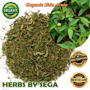 Bio-Sida Acuta Getrocknete Blätter: 100% Reines Ayurveda-Kraut 2kg