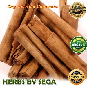 Bulk Ceylon Cinnamon Quills: 25 KG ALBA Grade One, Organic