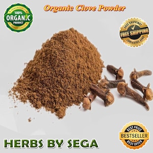 Organic Ceylon Clove Powder: Fresh, Pure Ayurveda Herb (25 Grams