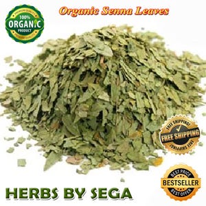 Senna Leaf, Organic Senna Leaf Tea, Cassia Angustifolia Folia, Natural Organic Herbs , Air dehydrated ,Bulk Herb