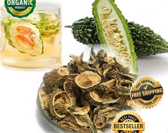Organic Dehydrated Bitter Melon Slices: Herbal Tea - 2 Kg BULK - Etsy