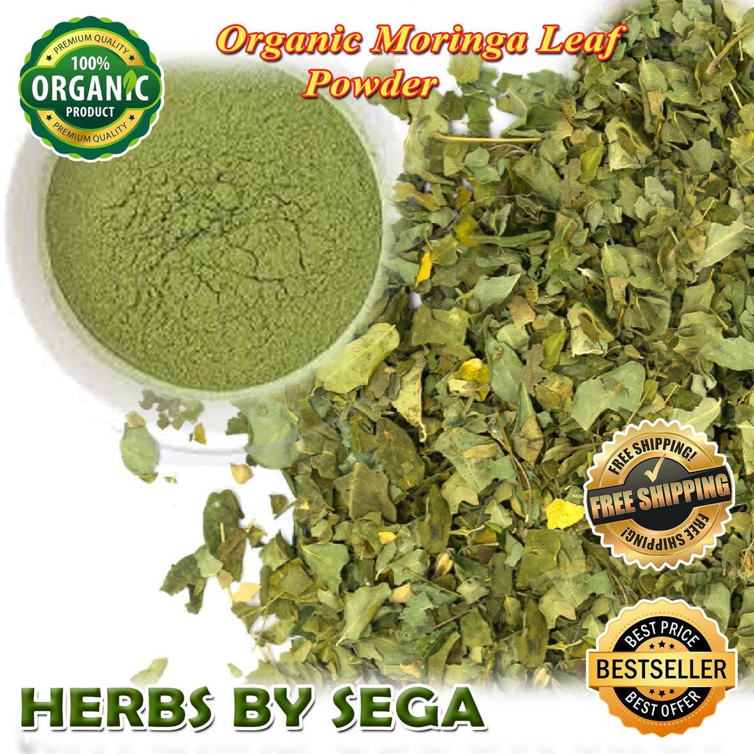 Natural Air Dried Moringa Leaf Powder: Pure Ayurveda Herb - Etsy