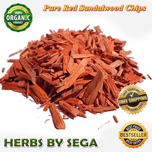 Red Sandalwood Chips, 1 KG Red Sandal wood, Premium Quality Aromatherapy
