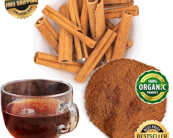 Ceylon True Cinnamon Powder: Alba Grade, 100% Pure