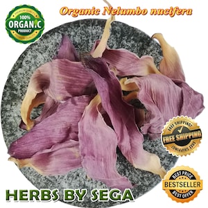 Organic Pink Lotus Petals: Freshly Air Dried Relaxation Tea