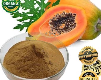 Organic Papaya Seed Powder: Freshly Made, Non-GMO (1KG Bulk)