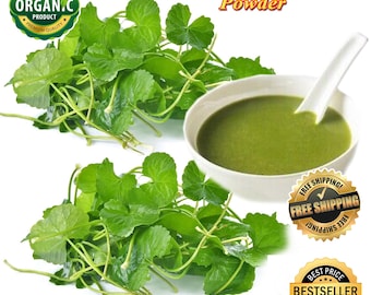 Gotu Kola Powder: Freshly Dried Centella Asiatica Herbal Tea