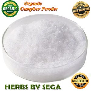 Organic Camphor Powder: 1KG Bulk, Pure Ayurveda Herb