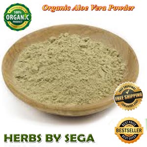 Organic Aloe Vera Powder: 2 KG Bulk, Freshly Air Dried