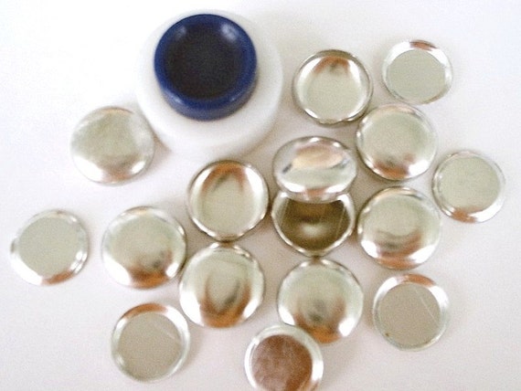FLAT BACKS Cover Button Starter Kits