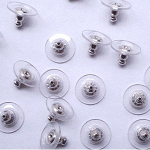 Nickel Free 24 Titanium 6mm Earring Posts With or Without Backs 11.5mm Long image 4