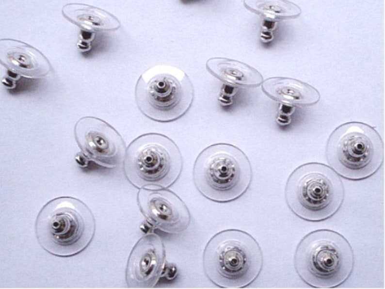 Nickel Free 24 Titanium 6mm Earring Posts With or Without Backs 11.5mm Long image 4