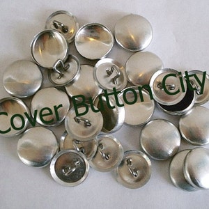 200 Cover Buttons Size 24 5/8 inch Wire Backs image 1