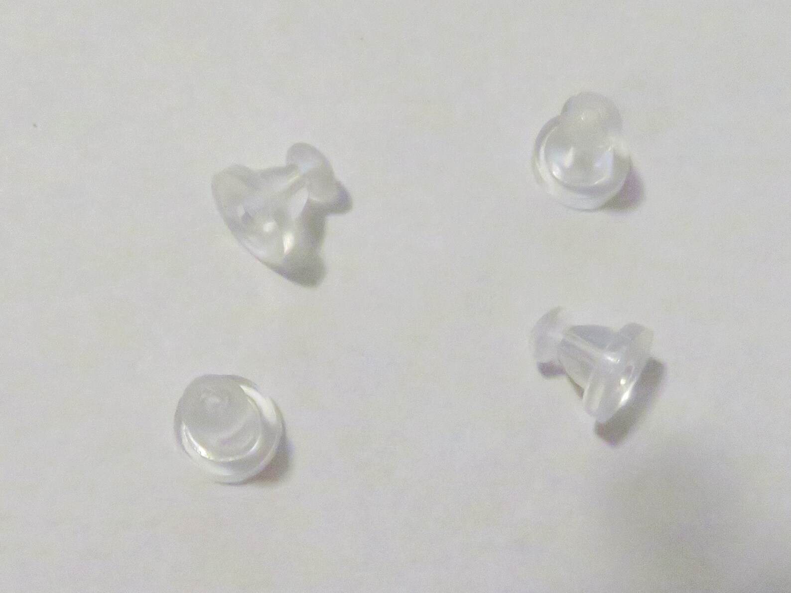 48 Rubber Plastic Earring Backs Etsy