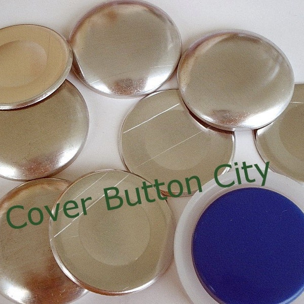 Cover Button Starter Set Größe 60 (1 1/2 Zoll) - Flat Backs