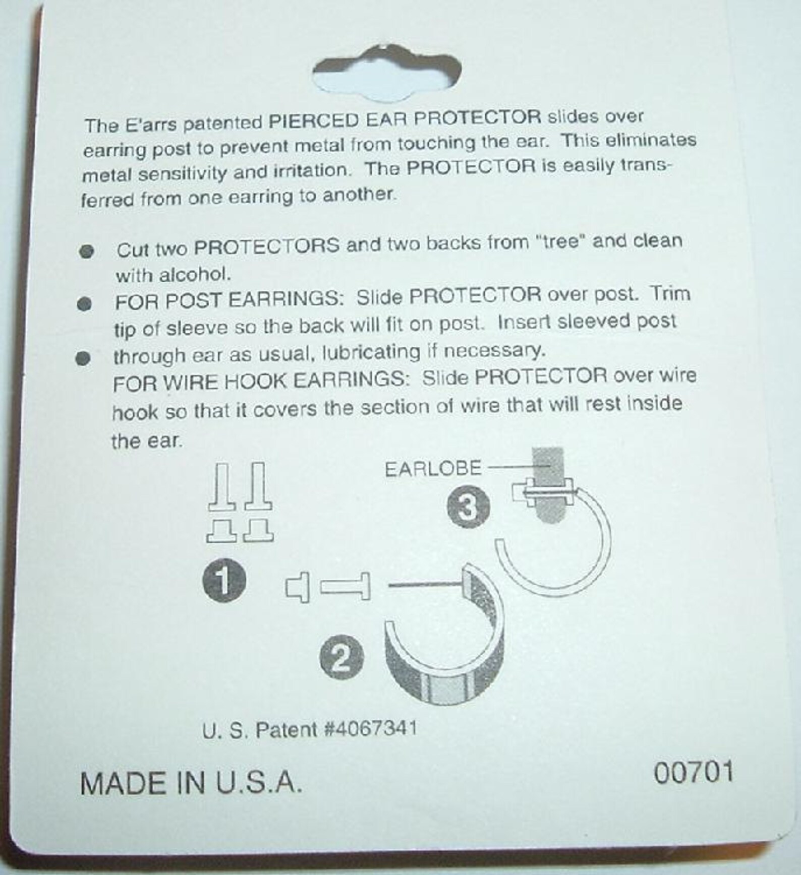 E'arrs Pierced Ear Protectors Etsy