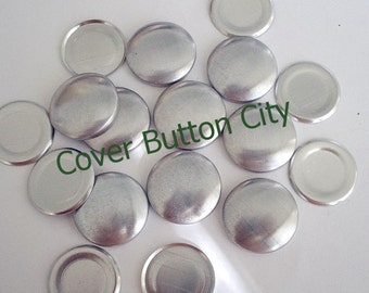 200 Size 36 (7/8 inch) Cover Buttons - Flat Backs