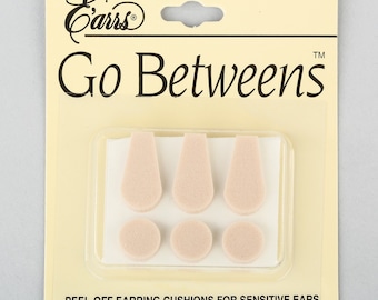 E'arrs Go Betweens - Earring Pad Cushions for Clip Earrings
