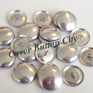 100 Size 36 7/8 inch Cover Buttons Wire Backs image 1