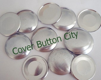 50 Cover Buttons Size 60  (1 1/2 inch) - Flat Backs