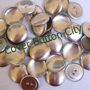 200 Size 36 7/8 inch Covered Buttons Wire Backs image 1