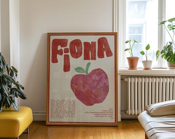 Retro Album Cover Poster (UNFRAMED, 3 Sizes)