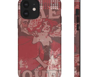 Etui na iPhone'a w kolorze retro czerwonym!