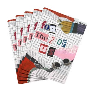 Zine-Inspired - For the 2 of Us -  Playing Cards | Collage Aesthetic Game Deck | Vintage Retro Gift | Indie Art Playing Cards