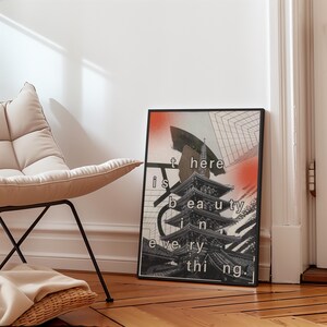 Art Poster Print (FRAMED, 7 Sizes) Inspirational Wall Art Poster | Modern Framed Print | Aesthetic Wall Art | Large Wall Hanging