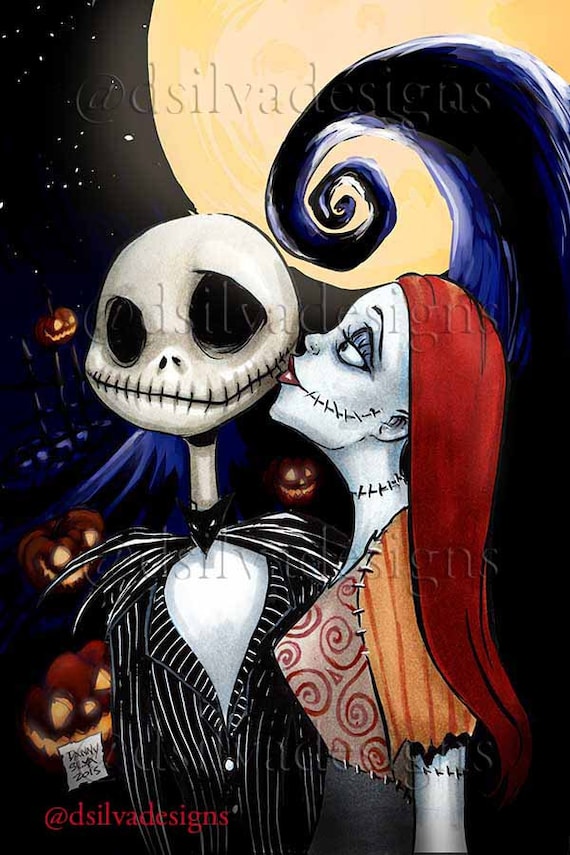 Jack Loves Sally Etsy