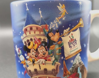 1955-1990 Disneyland's '35 Years of Magic' Anniversary Ceramic Mug