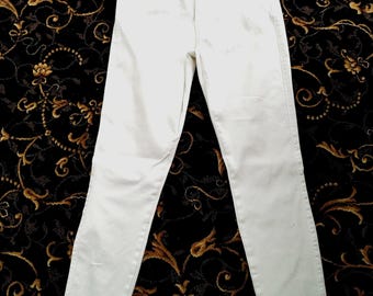 Celebrity Pink White High Rise Ankle Skinny Jeans - Size 3/26
