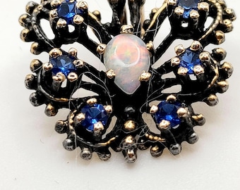 Vintage Petite Gold Butterfly Pendant
