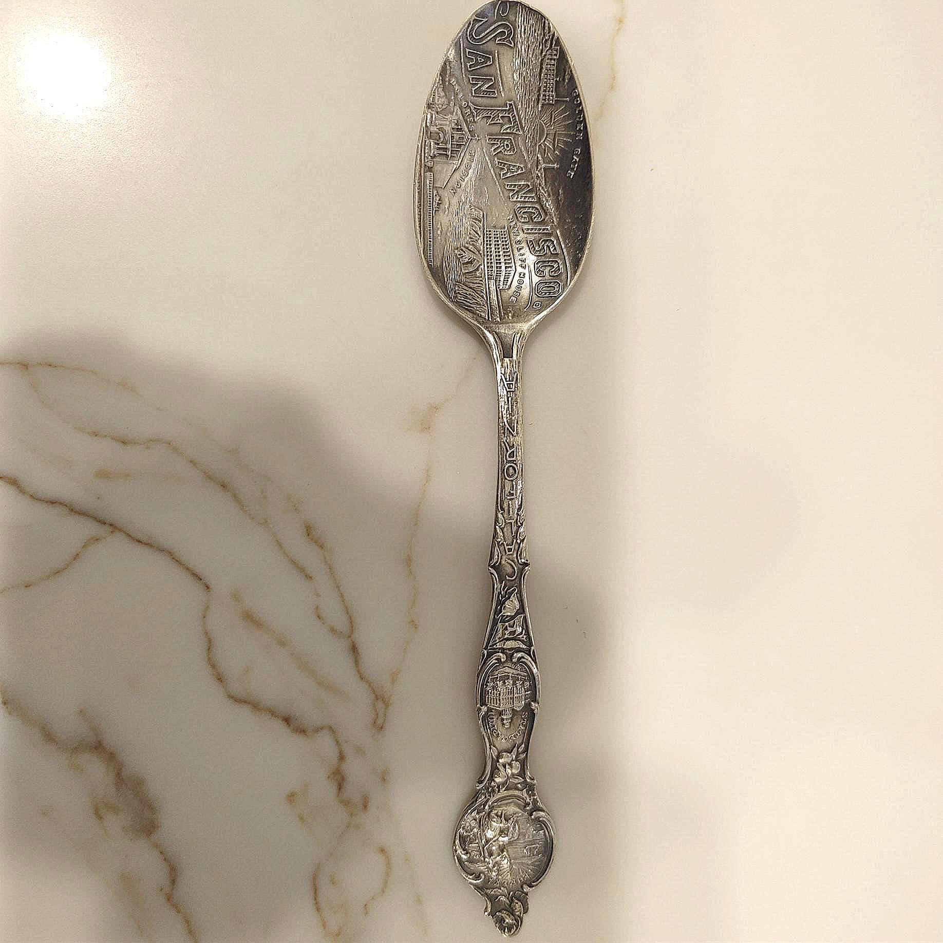 1915 San Francisco Souvenir Spoons - Etsy