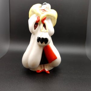 1980s Disney Cruella de Vil villianese from &#39;101 Dalmations&#39;