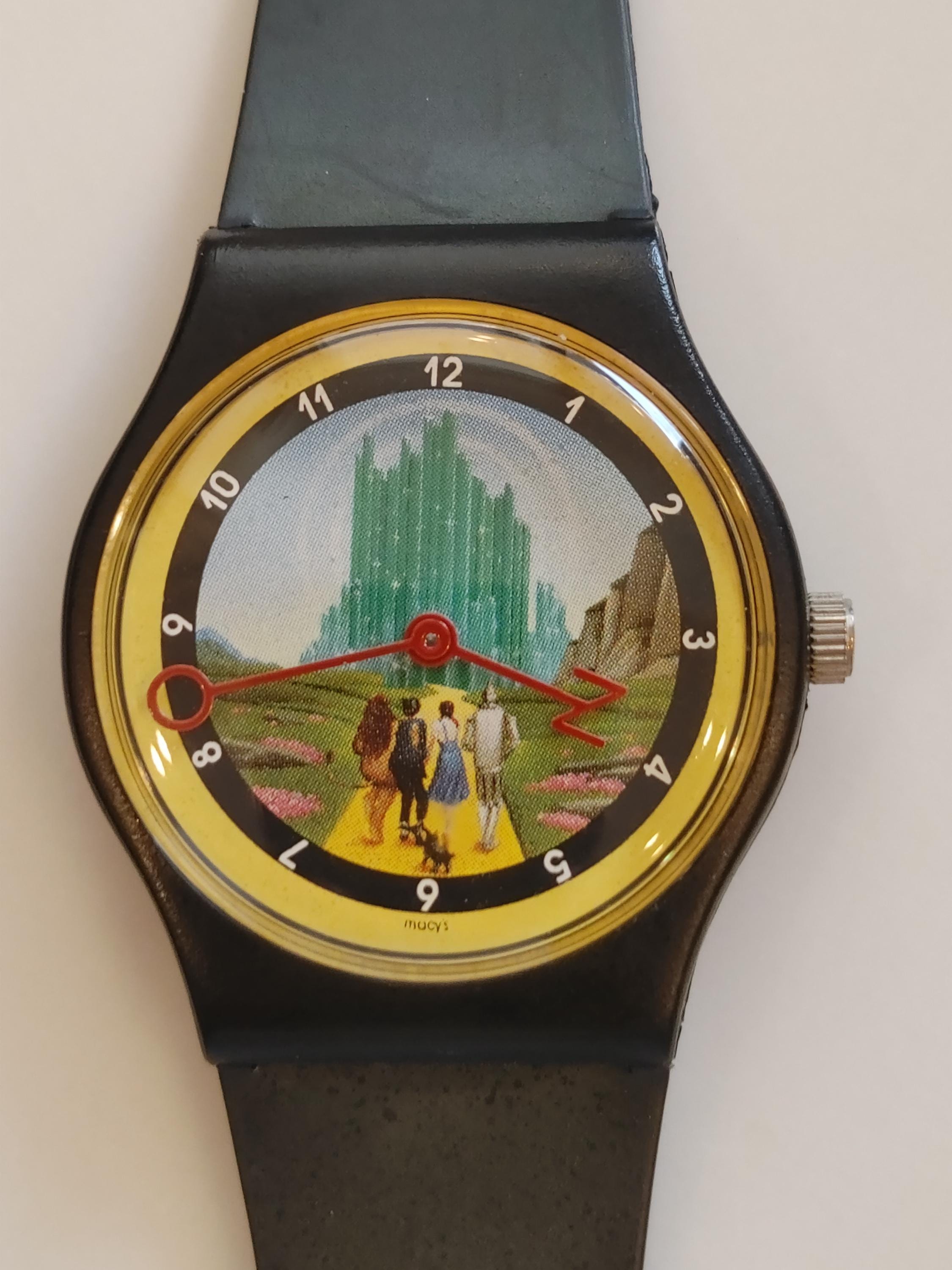 1989 Macy's Wizard of Oz Commemorative 50th Anniversary Watch