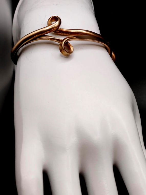 Handmade Copper Cuff Bracelet - image 8