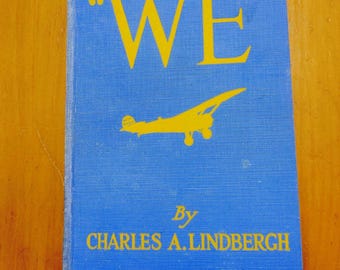 Book "WE" by Charles A. Lindbergh