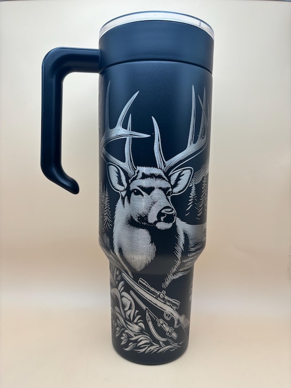 40oz Deer hunting tumbler