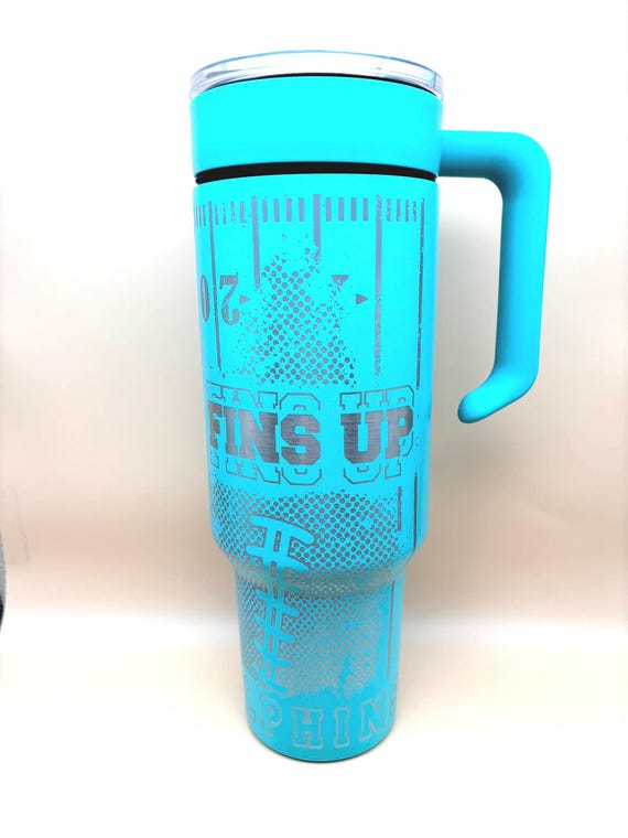 40oz Miami Dolphins Tumbler