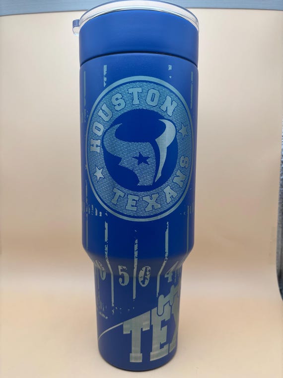 40oz Texans Tumbler