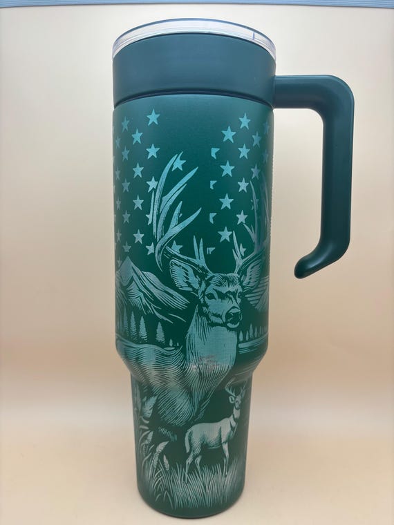40oz Deer Hunting design