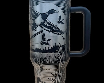 40oz Waterfowl hunting tumbler