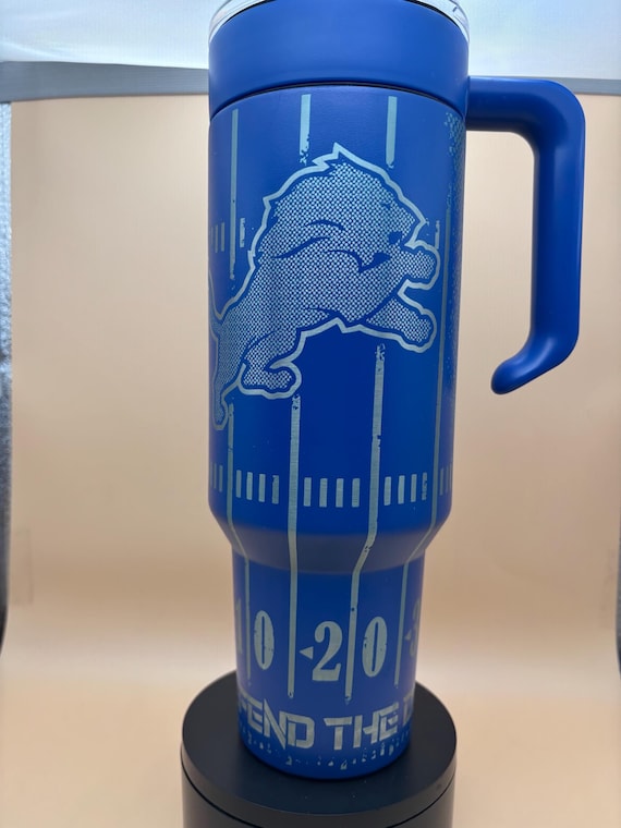 40oz Lions Tumbler